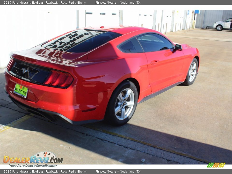 2019 Ford Mustang EcoBoost Fastback Race Red / Ebony Photo #9