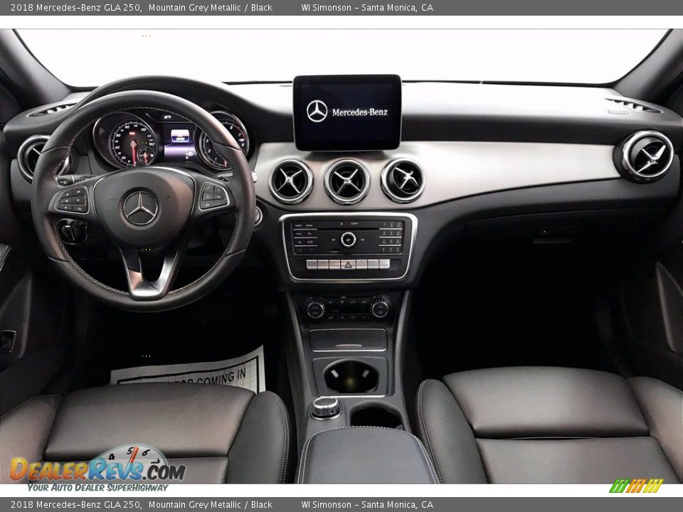 2018 Mercedes-Benz GLA 250 Mountain Grey Metallic / Black Photo #15