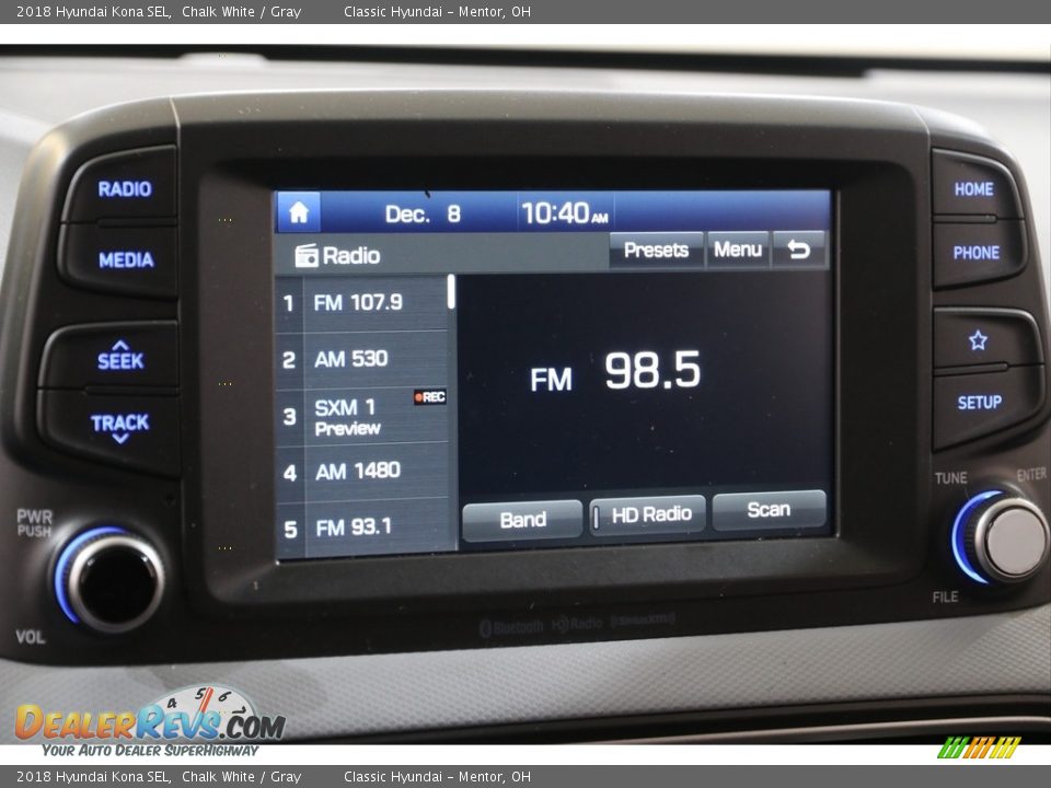 Audio System of 2018 Hyundai Kona SEL Photo #10