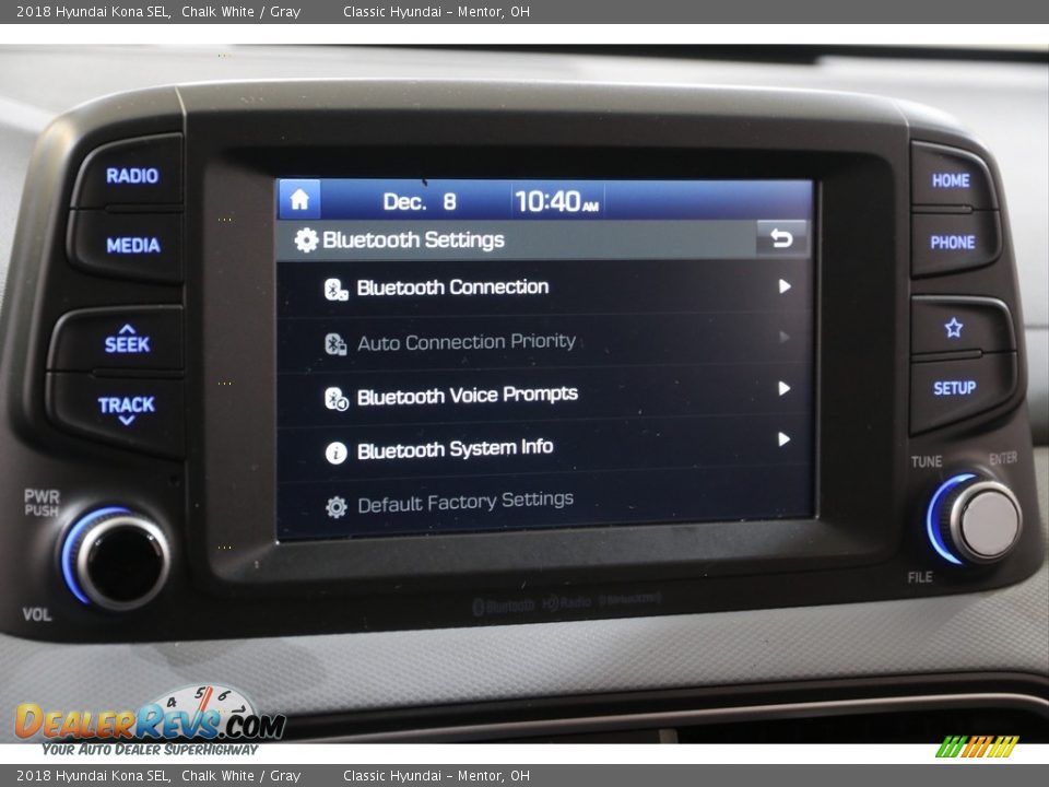 Controls of 2018 Hyundai Kona SEL Photo #11