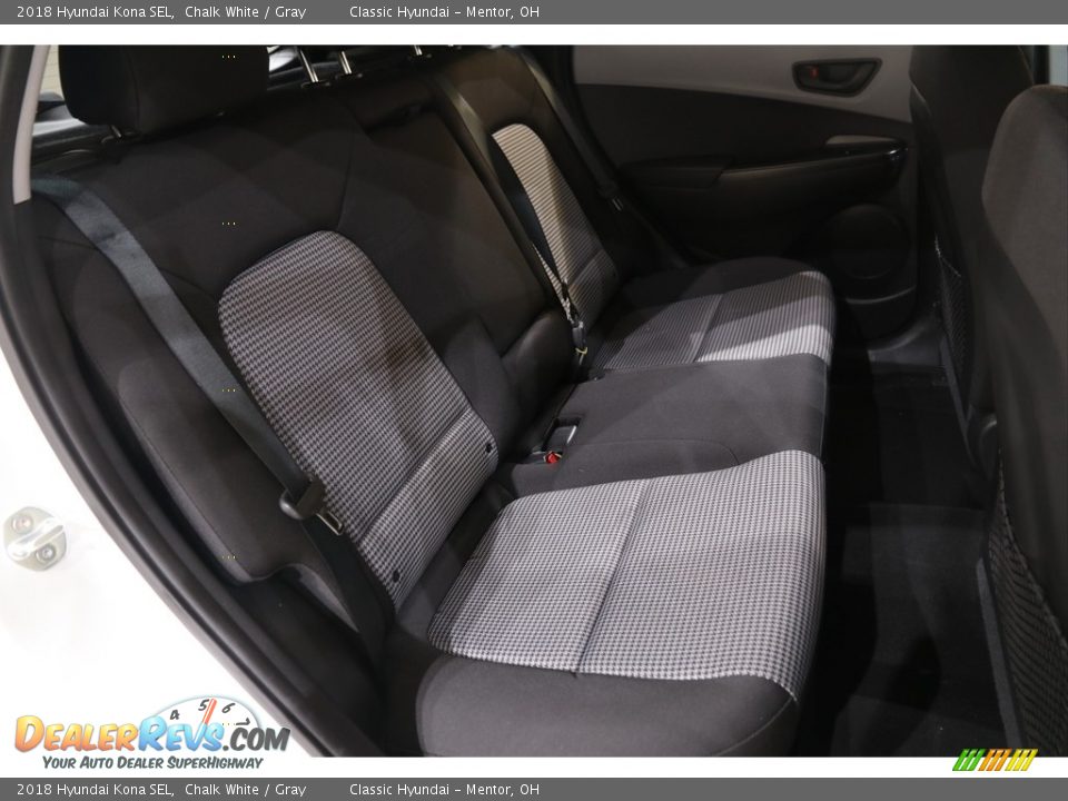 Rear Seat of 2018 Hyundai Kona SEL Photo #15