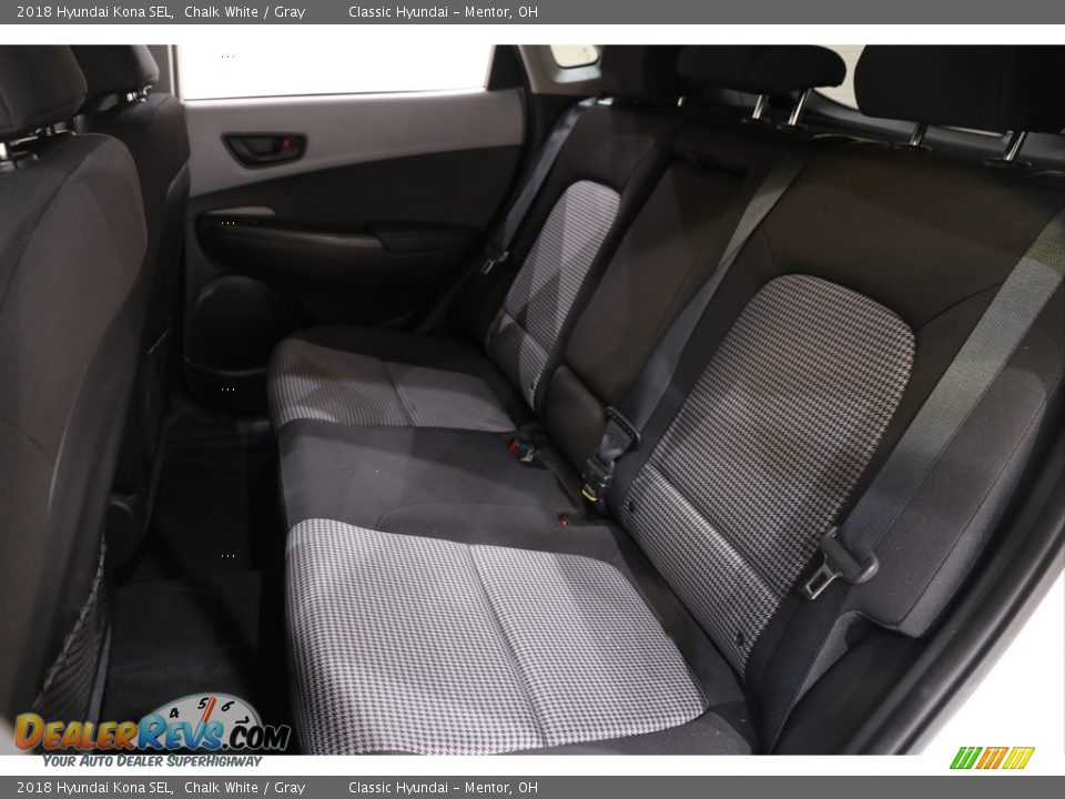 Rear Seat of 2018 Hyundai Kona SEL Photo #16