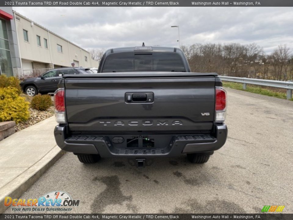 2021 Toyota Tacoma TRD Off Road Double Cab 4x4 Magnetic Gray Metallic / TRD Cement/Black Photo #14