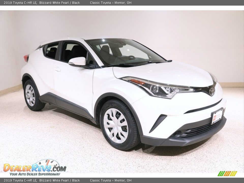 2019 Toyota C-HR LE Blizzard White Pearl / Black Photo #1