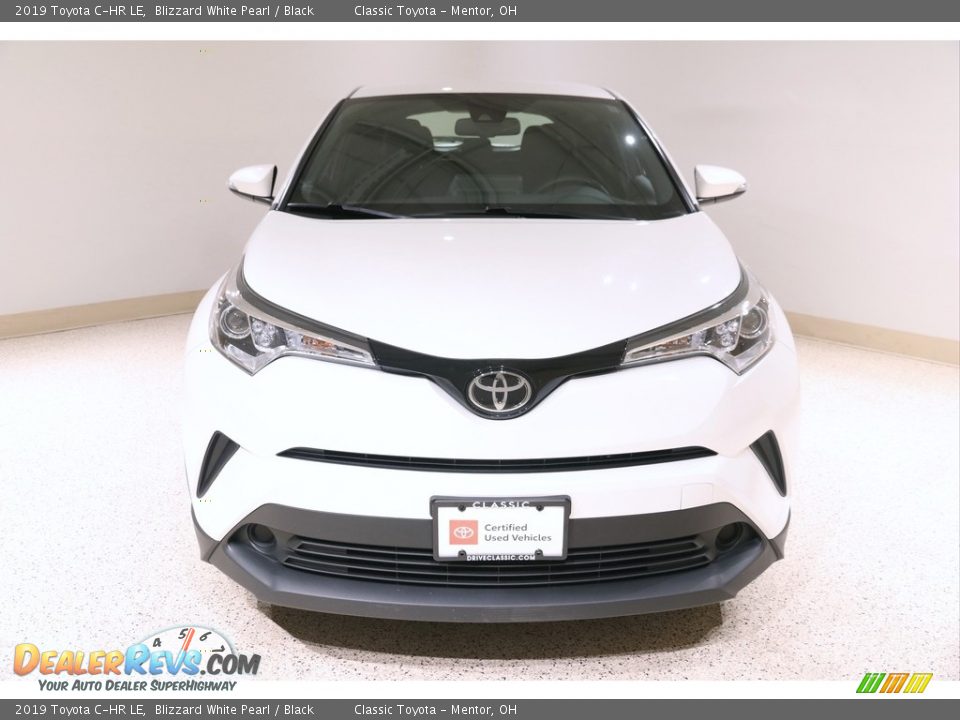 2019 Toyota C-HR LE Blizzard White Pearl / Black Photo #2