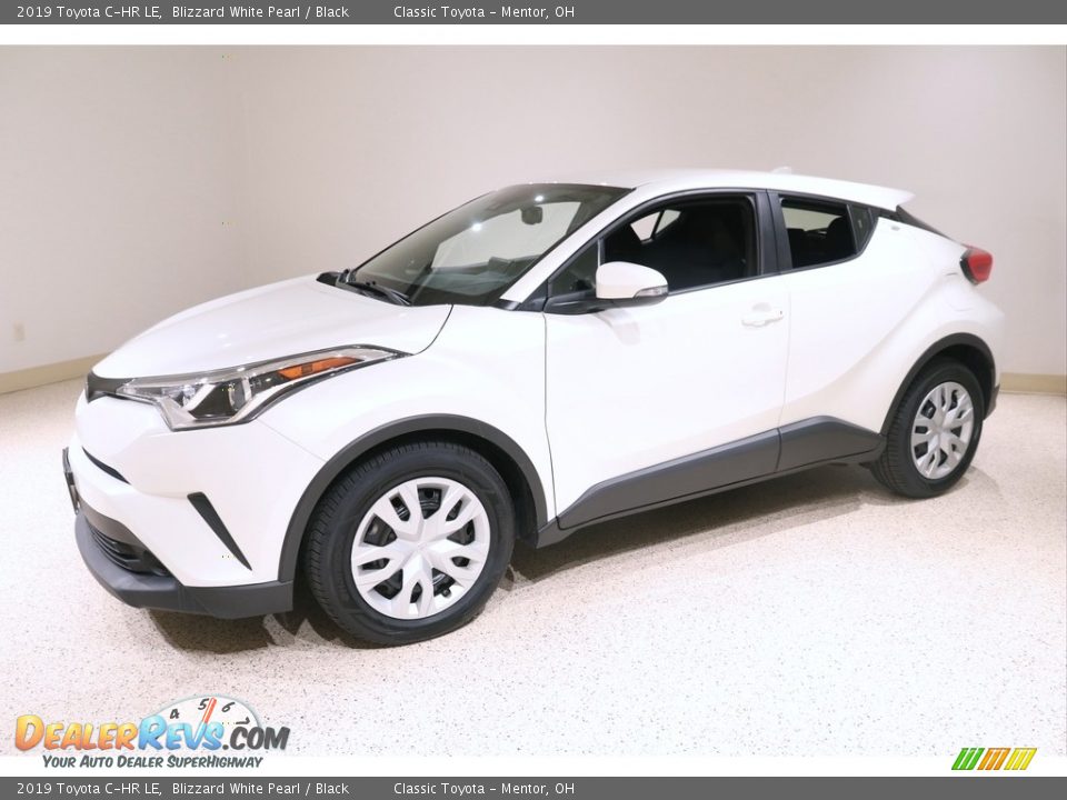 2019 Toyota C-HR LE Blizzard White Pearl / Black Photo #3