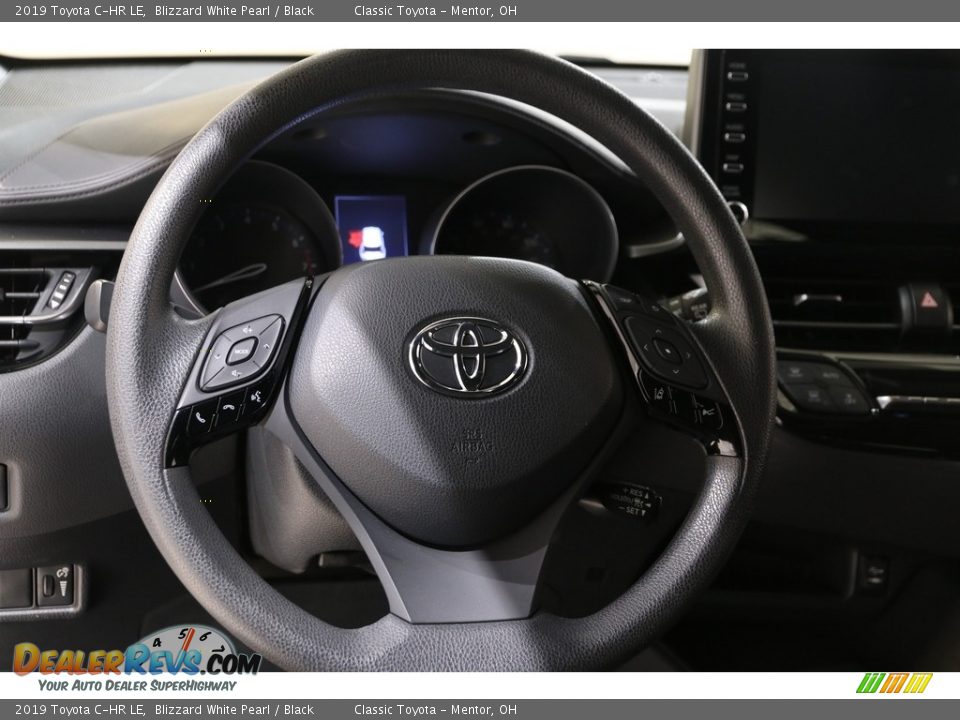 2019 Toyota C-HR LE Blizzard White Pearl / Black Photo #6