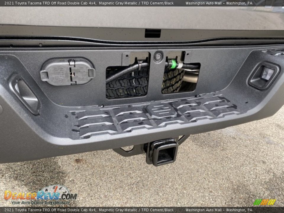 2021 Toyota Tacoma TRD Off Road Double Cab 4x4 Magnetic Gray Metallic / TRD Cement/Black Photo #23