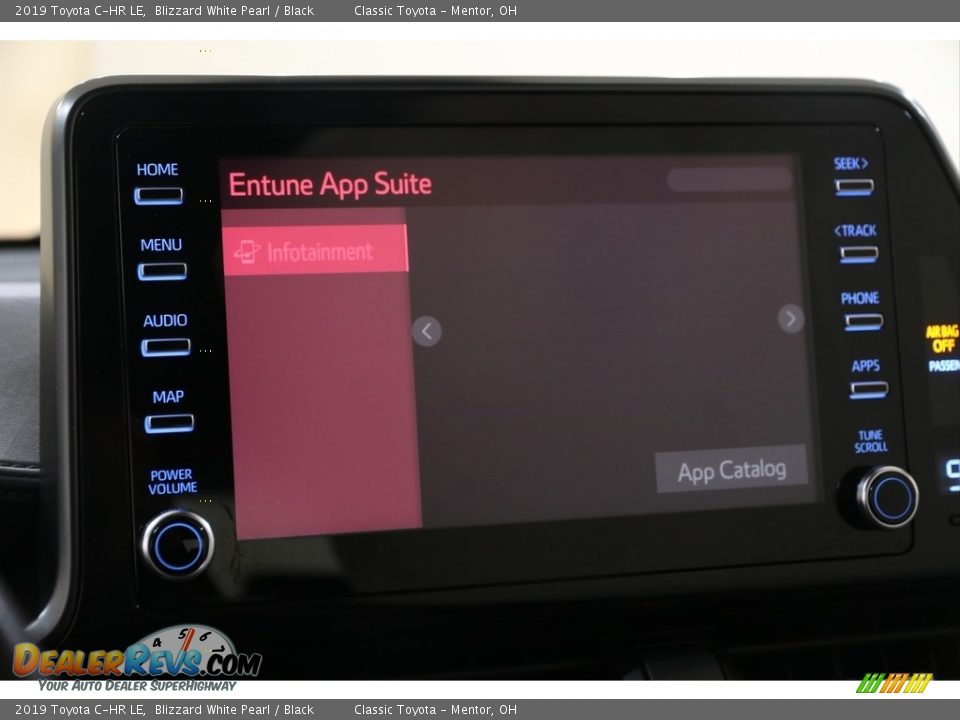 2019 Toyota C-HR LE Blizzard White Pearl / Black Photo #13
