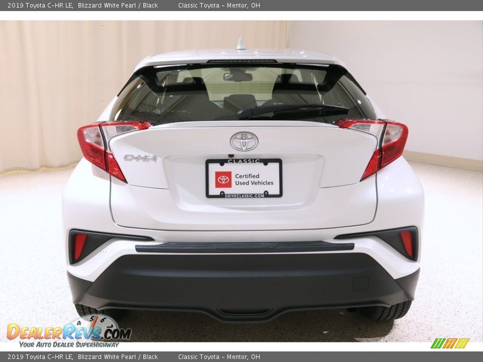 2019 Toyota C-HR LE Blizzard White Pearl / Black Photo #22