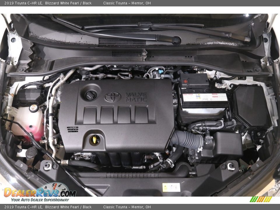 2019 Toyota C-HR LE Blizzard White Pearl / Black Photo #23