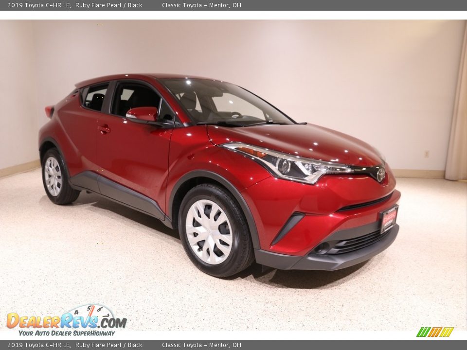 2019 Toyota C-HR LE Ruby Flare Pearl / Black Photo #1
