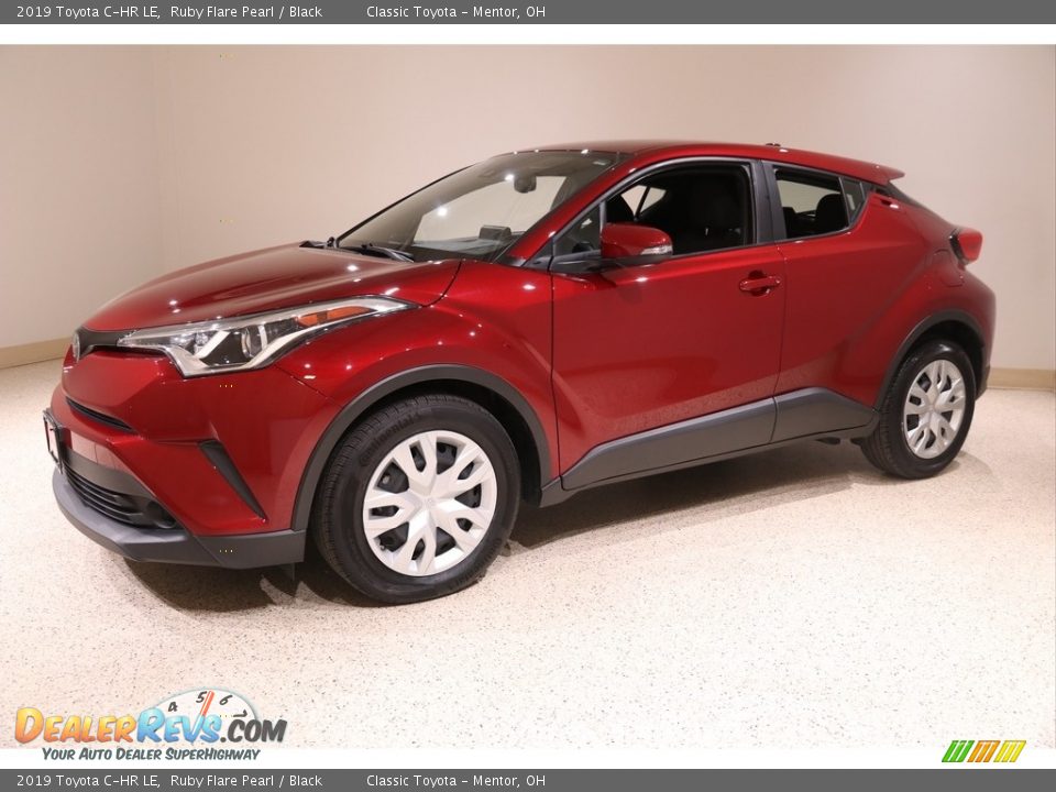 2019 Toyota C-HR LE Ruby Flare Pearl / Black Photo #3