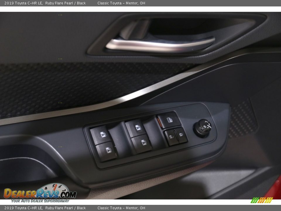 2019 Toyota C-HR LE Ruby Flare Pearl / Black Photo #6