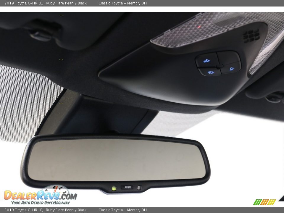 2019 Toyota C-HR LE Ruby Flare Pearl / Black Photo #10
