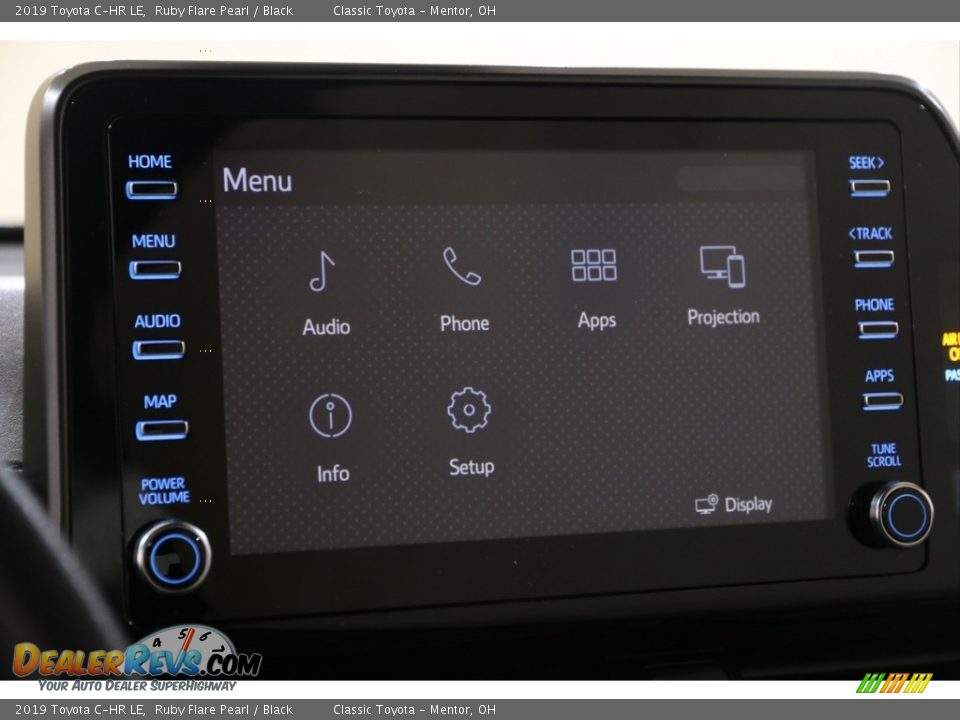2019 Toyota C-HR LE Ruby Flare Pearl / Black Photo #15