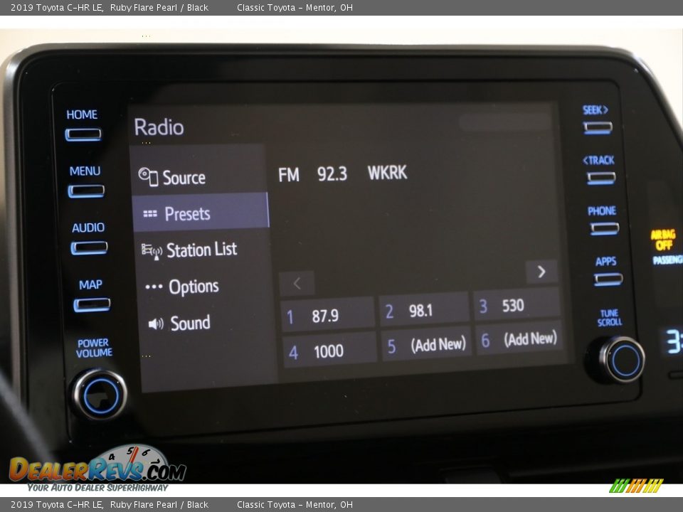 2019 Toyota C-HR LE Ruby Flare Pearl / Black Photo #16