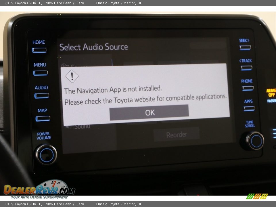 2019 Toyota C-HR LE Ruby Flare Pearl / Black Photo #18