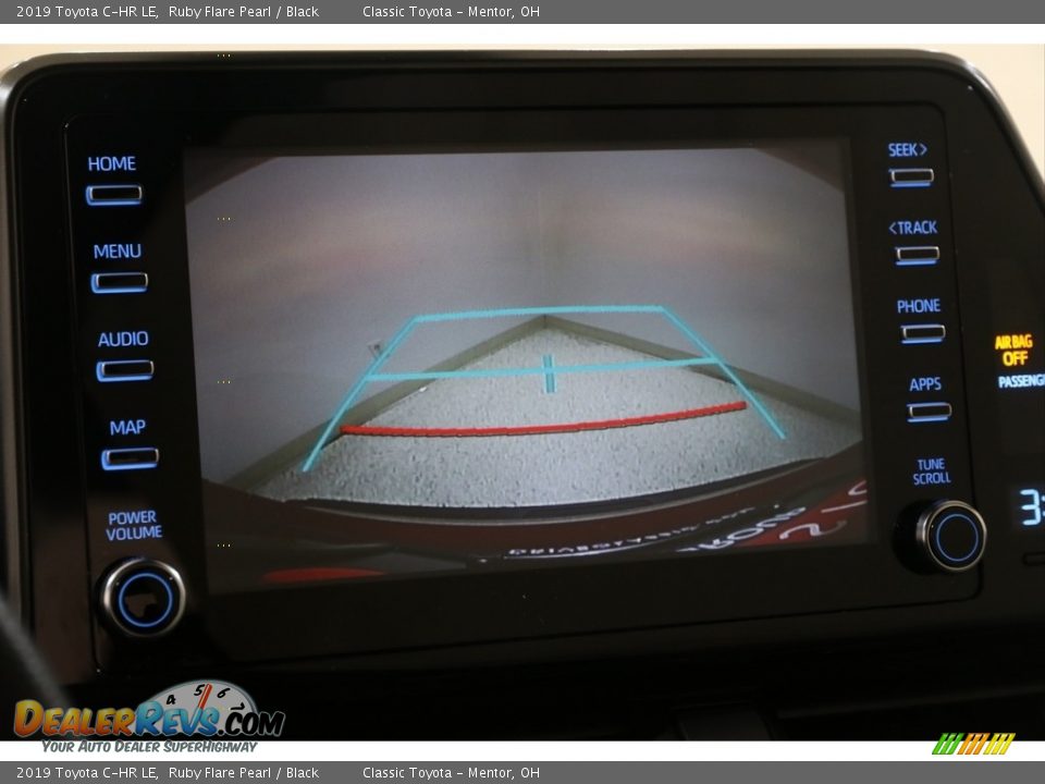 2019 Toyota C-HR LE Ruby Flare Pearl / Black Photo #20