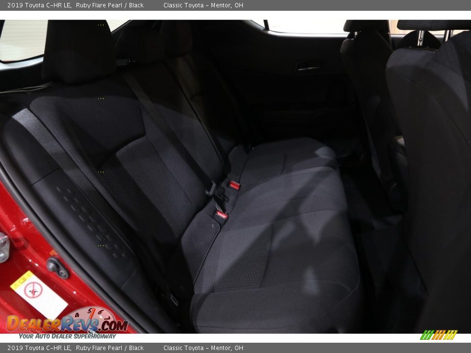 2019 Toyota C-HR LE Ruby Flare Pearl / Black Photo #24