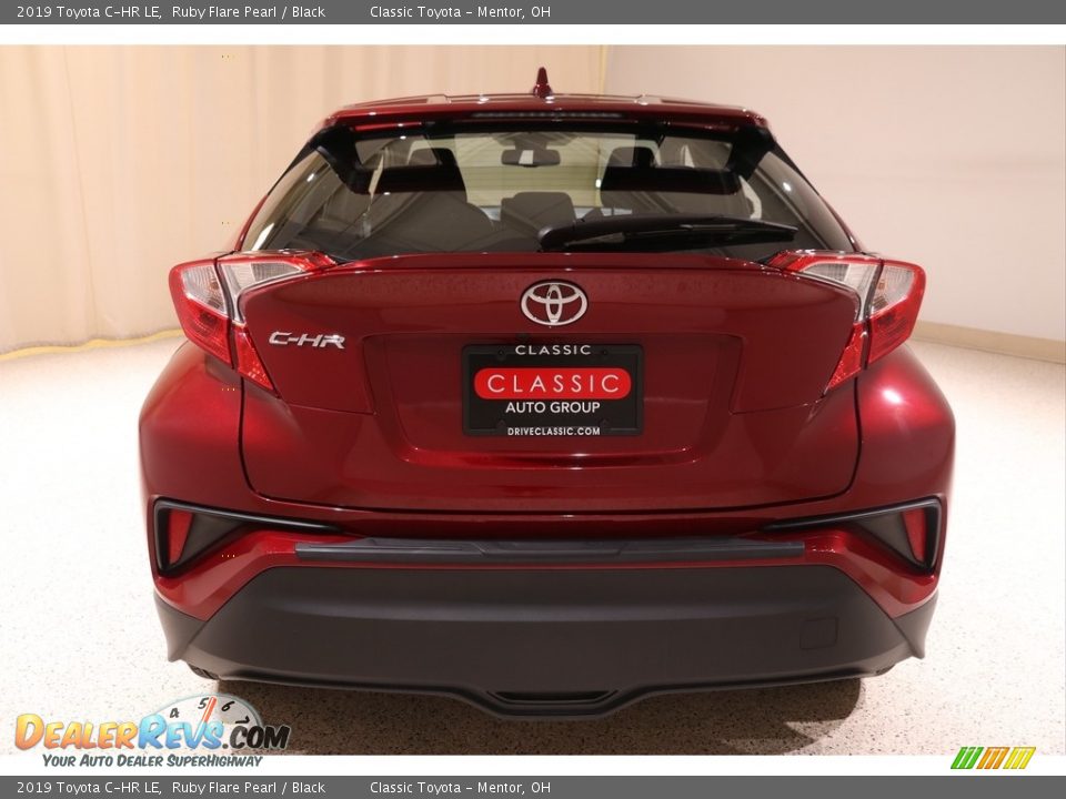 2019 Toyota C-HR LE Ruby Flare Pearl / Black Photo #26