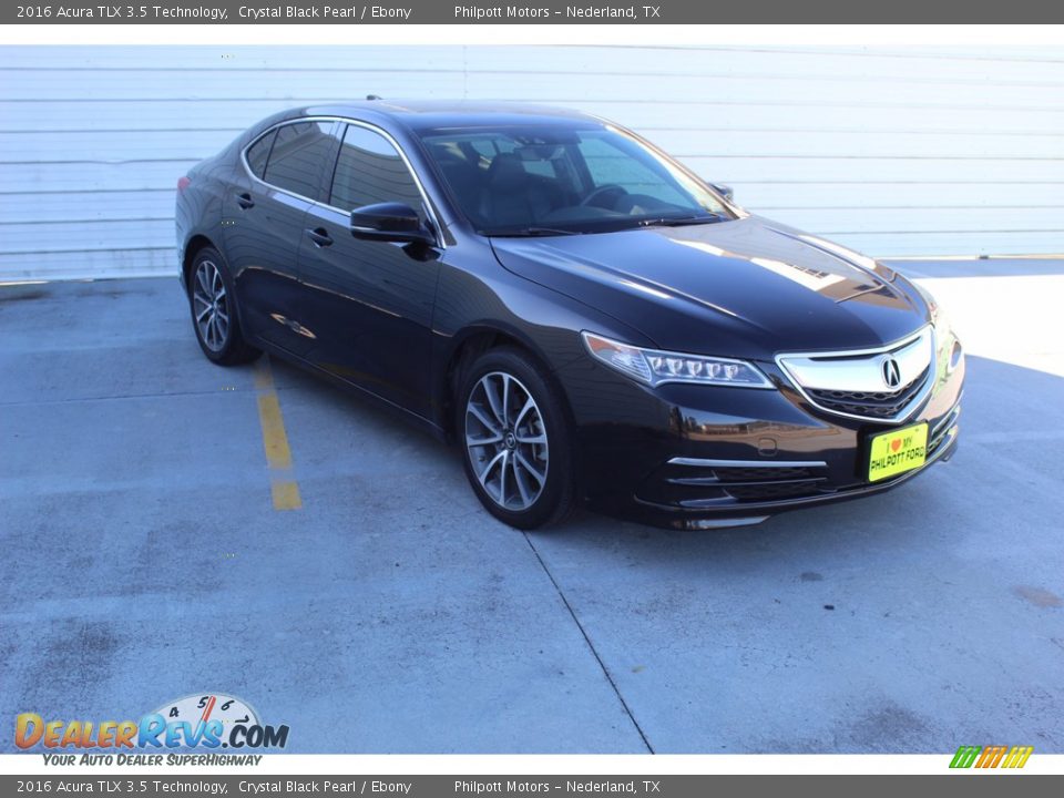 Front 3/4 View of 2016 Acura TLX 3.5 Technology Photo #2