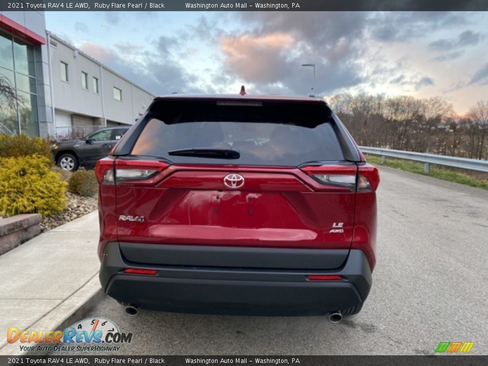 2021 Toyota RAV4 LE AWD Ruby Flare Pearl / Black Photo #14