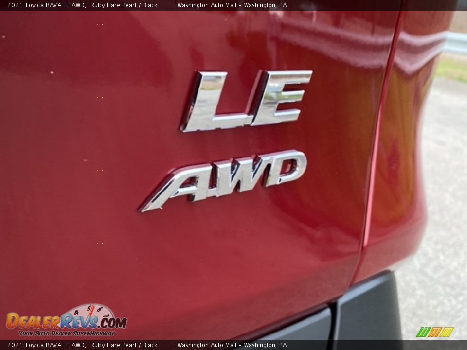 2021 Toyota RAV4 LE AWD Ruby Flare Pearl / Black Photo #19
