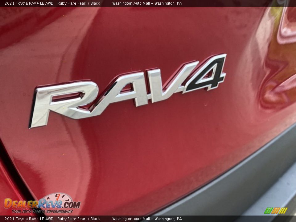 2021 Toyota RAV4 LE AWD Ruby Flare Pearl / Black Photo #20