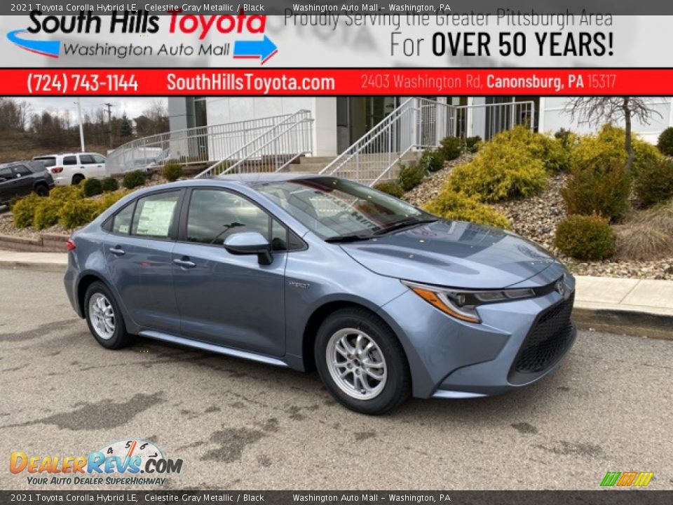 2021 Toyota Corolla Hybrid LE Celestite Gray Metallic / Black Photo #1