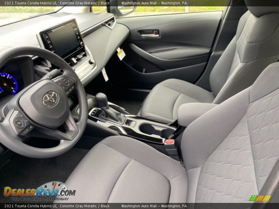 2021 Toyota Corolla Hybrid LE Celestite Gray Metallic / Black Photo #4