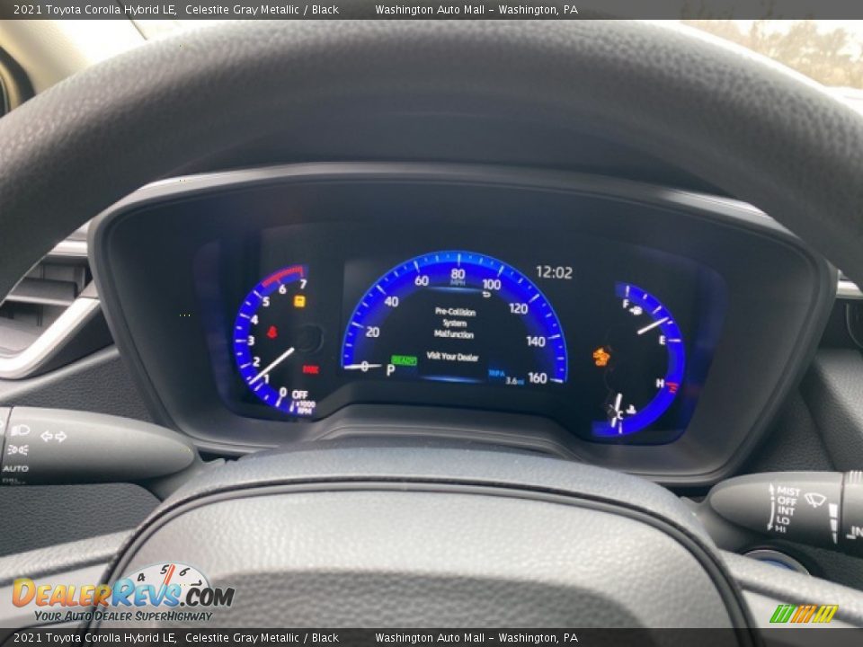 2021 Toyota Corolla Hybrid LE Gauges Photo #8