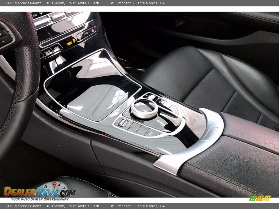 2018 Mercedes-Benz C 300 Sedan Polar White / Black Photo #17