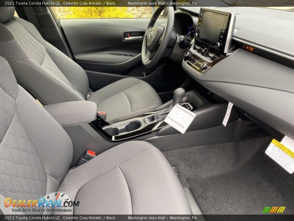 2021 Toyota Corolla Hybrid LE Celestite Gray Metallic / Black Photo #10