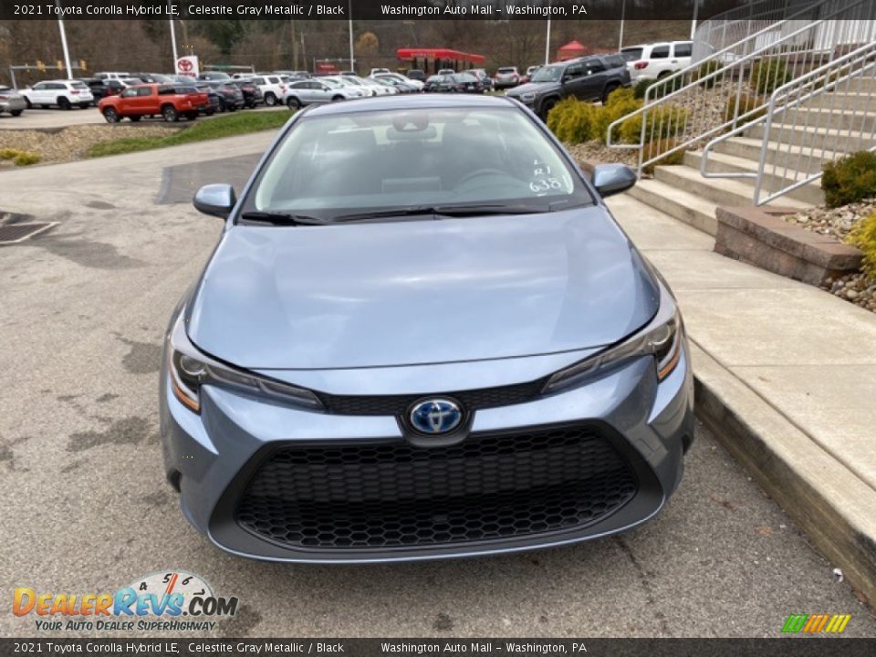 2021 Toyota Corolla Hybrid LE Celestite Gray Metallic / Black Photo #11