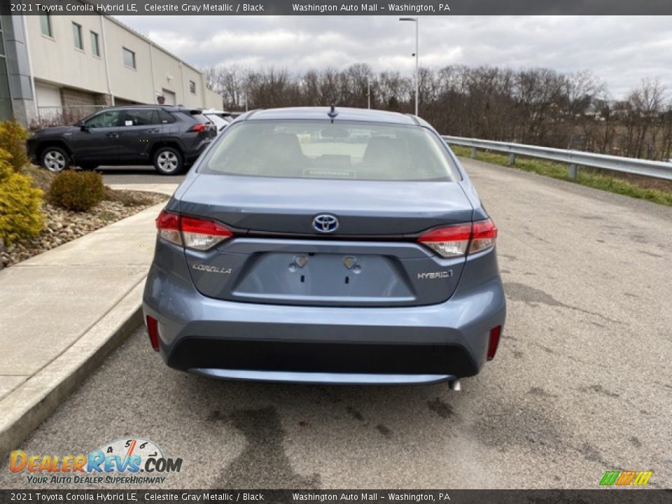 2021 Toyota Corolla Hybrid LE Celestite Gray Metallic / Black Photo #14