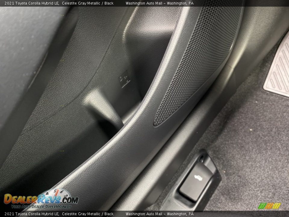 2021 Toyota Corolla Hybrid LE Celestite Gray Metallic / Black Photo #19