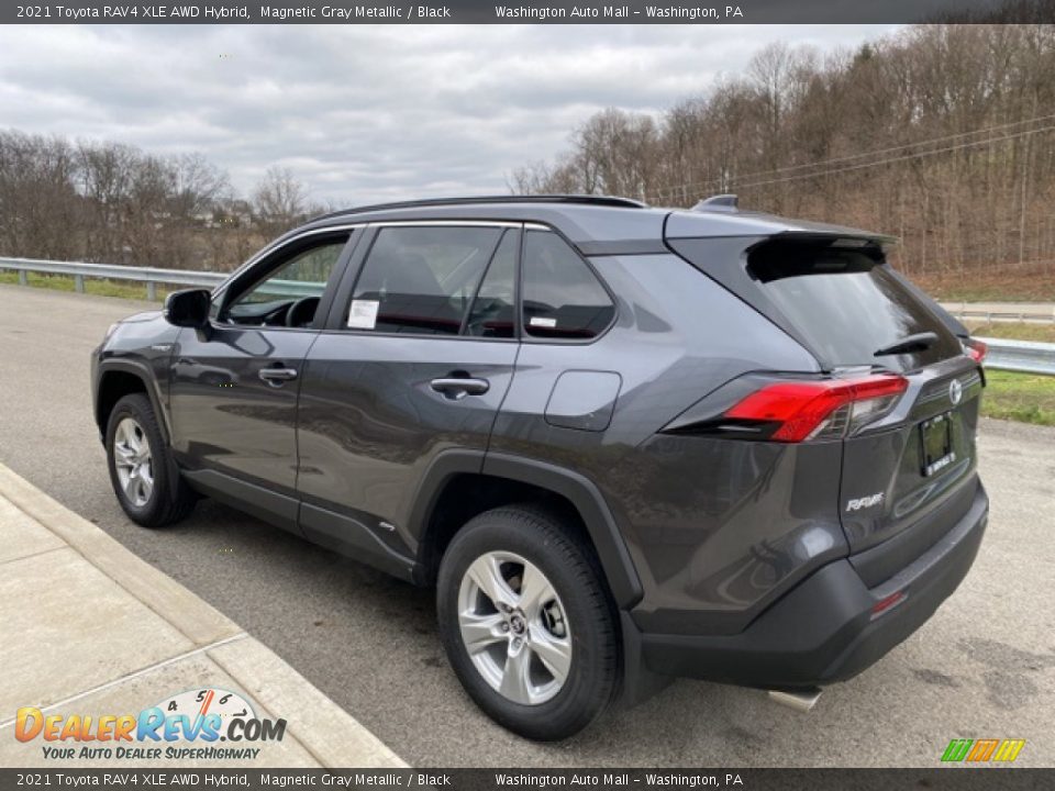 2021 Toyota RAV4 XLE AWD Hybrid Magnetic Gray Metallic / Black Photo #2