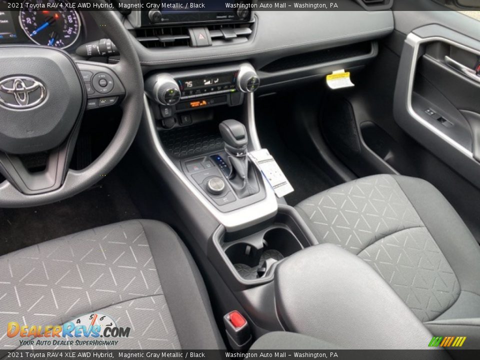2021 Toyota RAV4 XLE AWD Hybrid Magnetic Gray Metallic / Black Photo #3