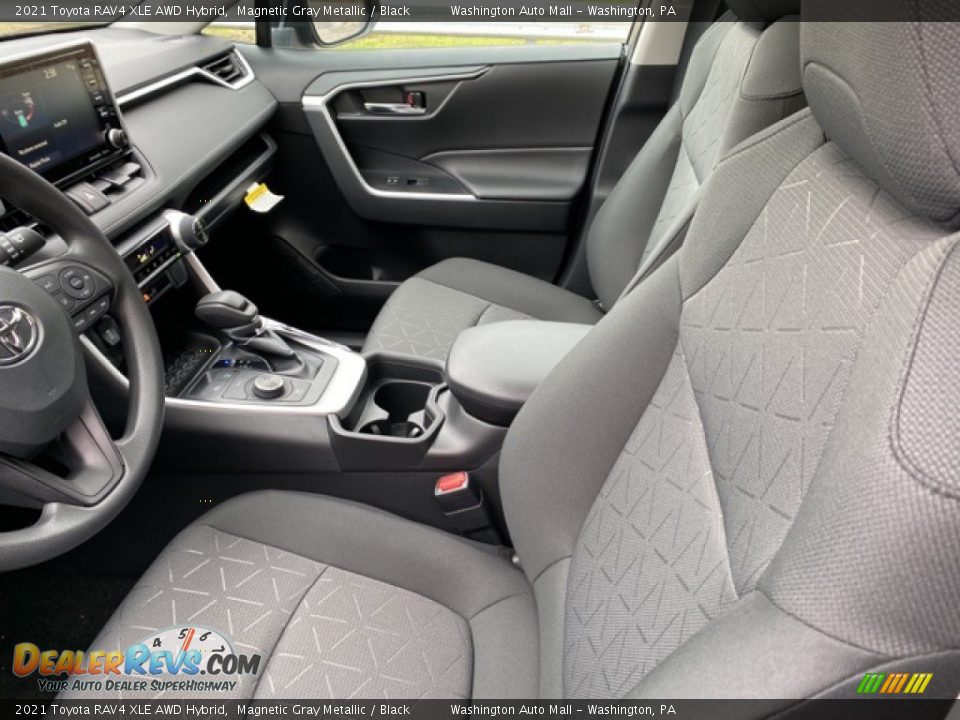 2021 Toyota RAV4 XLE AWD Hybrid Magnetic Gray Metallic / Black Photo #4