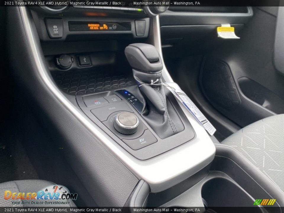 2021 Toyota RAV4 XLE AWD Hybrid Magnetic Gray Metallic / Black Photo #5