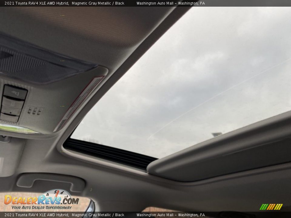 2021 Toyota RAV4 XLE AWD Hybrid Magnetic Gray Metallic / Black Photo #10