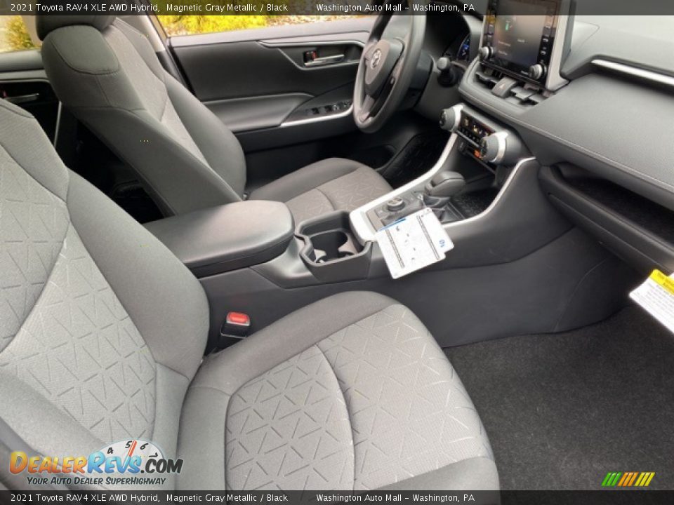 2021 Toyota RAV4 XLE AWD Hybrid Magnetic Gray Metallic / Black Photo #11