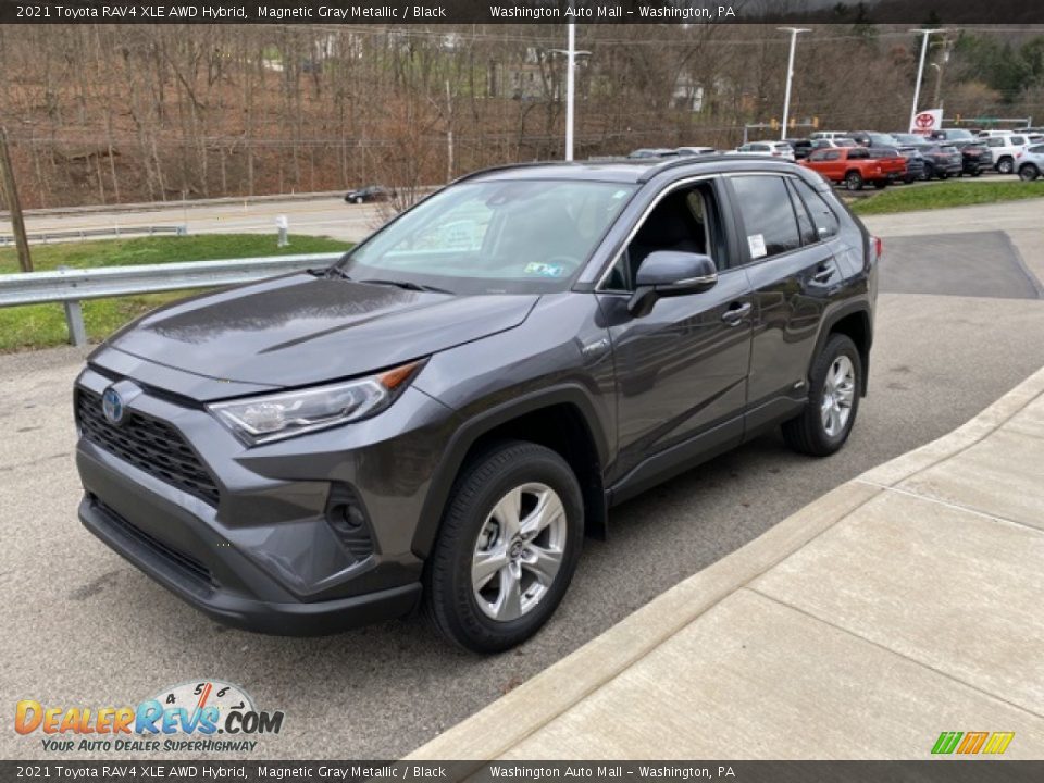 2021 Toyota RAV4 XLE AWD Hybrid Magnetic Gray Metallic / Black Photo #13