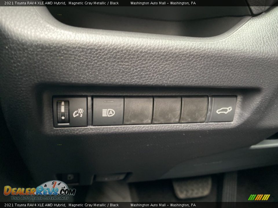 2021 Toyota RAV4 XLE AWD Hybrid Magnetic Gray Metallic / Black Photo #19
