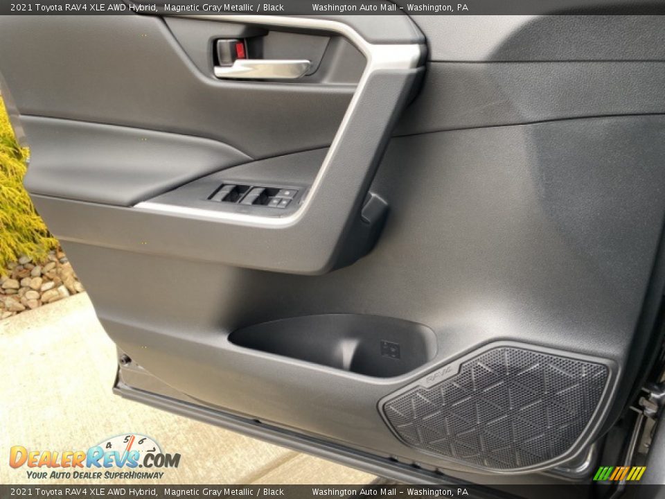 2021 Toyota RAV4 XLE AWD Hybrid Magnetic Gray Metallic / Black Photo #21