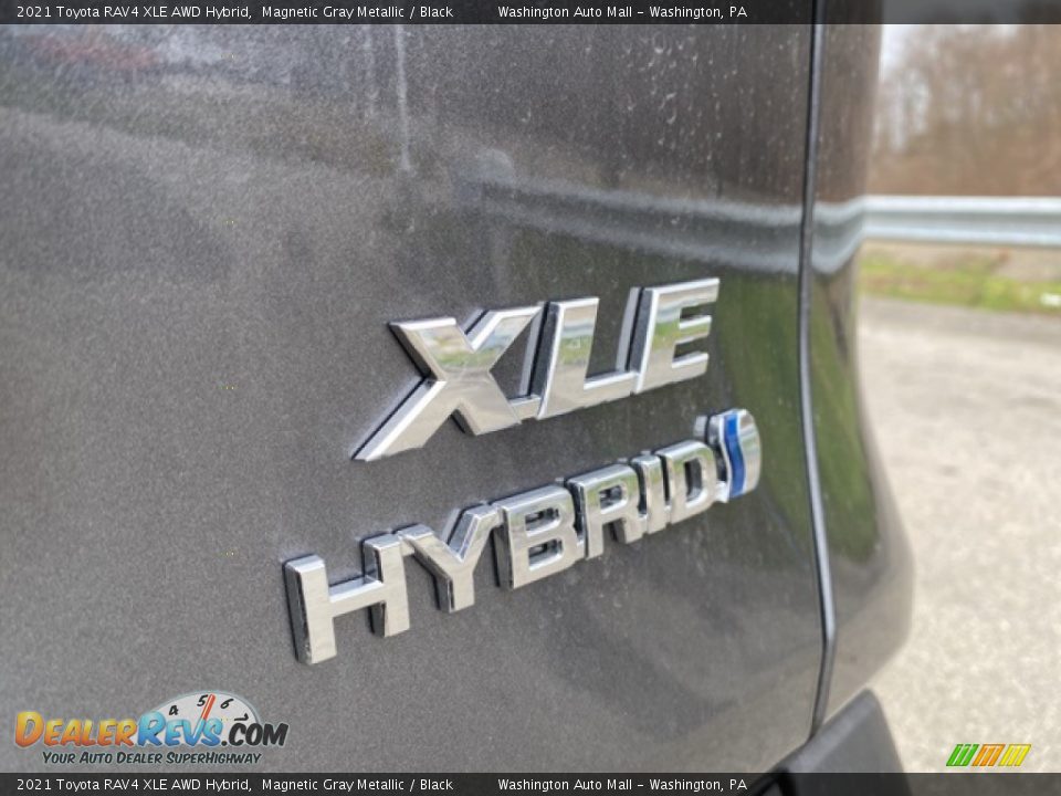2021 Toyota RAV4 XLE AWD Hybrid Magnetic Gray Metallic / Black Photo #23