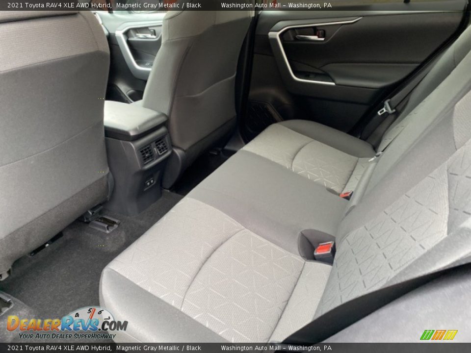 2021 Toyota RAV4 XLE AWD Hybrid Magnetic Gray Metallic / Black Photo #30