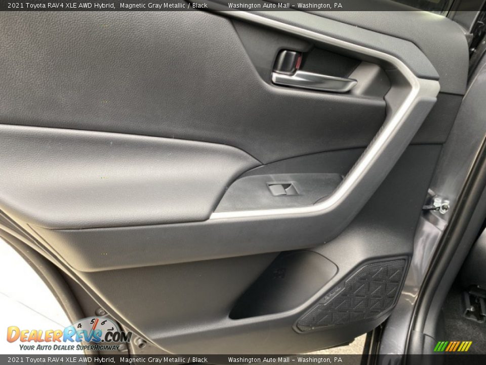 2021 Toyota RAV4 XLE AWD Hybrid Magnetic Gray Metallic / Black Photo #32