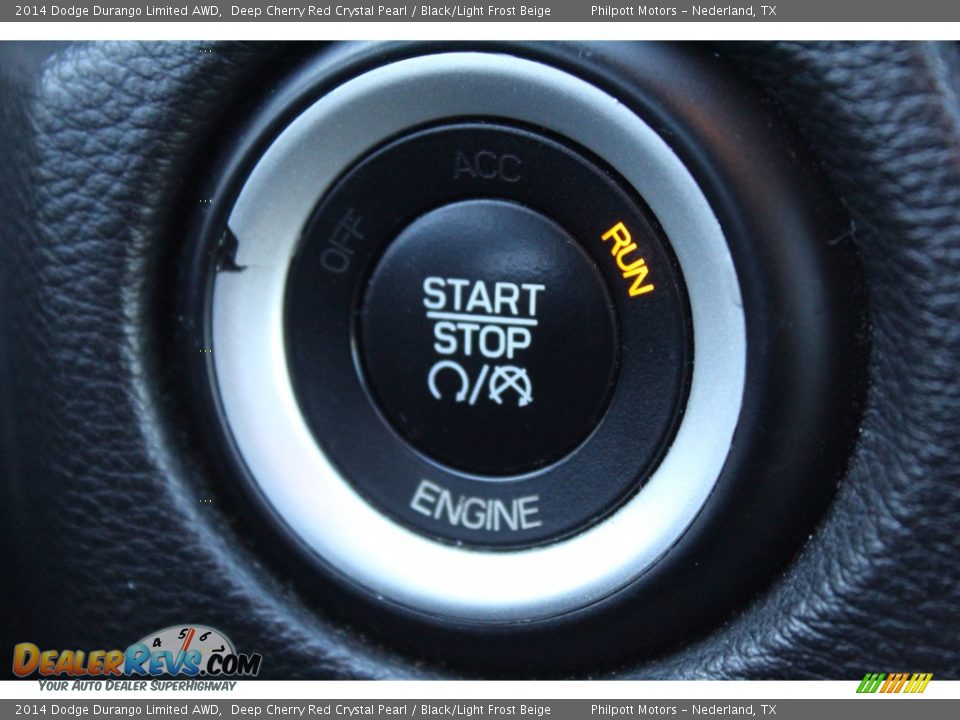 2014 Dodge Durango Limited AWD Deep Cherry Red Crystal Pearl / Black/Light Frost Beige Photo #22